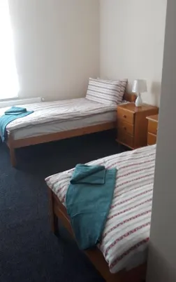 Cameră cu două paturi la Casa Phoenix