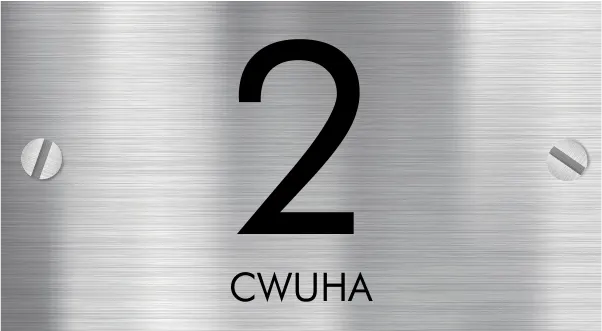 Placă de recunoștință: CWUHA