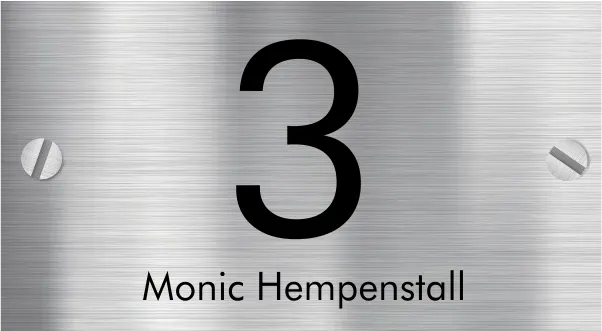 Placă de recunoștință: Monic Hempenstall
