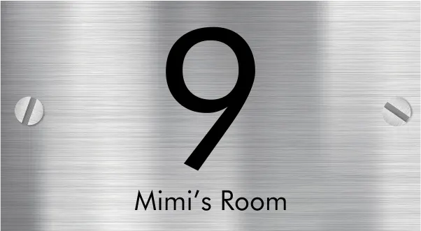 Placă de recunoștință: Mimi's Room